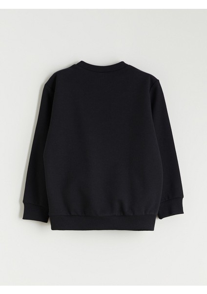 Yeni Sezon Aslan Baskılı Erkek Çocuk Sweatshirt modelleri