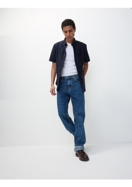 Ultimate Saf Pamuklu Oxford Gömlek