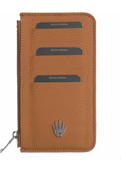 Lexis Taba Hakiki Deri Fermuarlı Kartlık