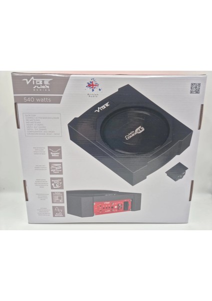 Koltuk Altı Bass - Vibe SLICKC10A Aktif Kendinden Amfili Aktif Koltuk Altı Subwoofer fiyatları