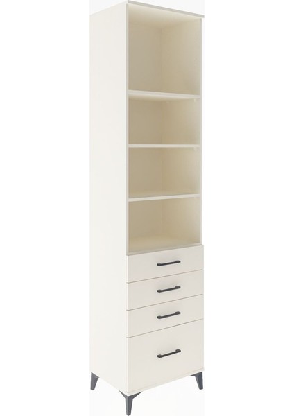 Hyperion Dolap 4 Raflı 4 Çekmeceli 60X44X243 Aytaşı-Aytaşı fiyatları
