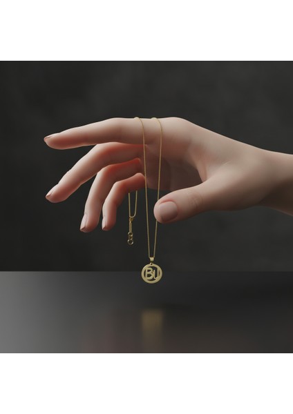 8 Ayar Altın Kolye Ucu B&u GM10467 1 gr fiyatları