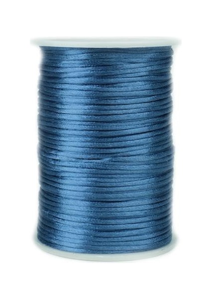 Floş Ip 2 mm Indigo Renk 1 Makara