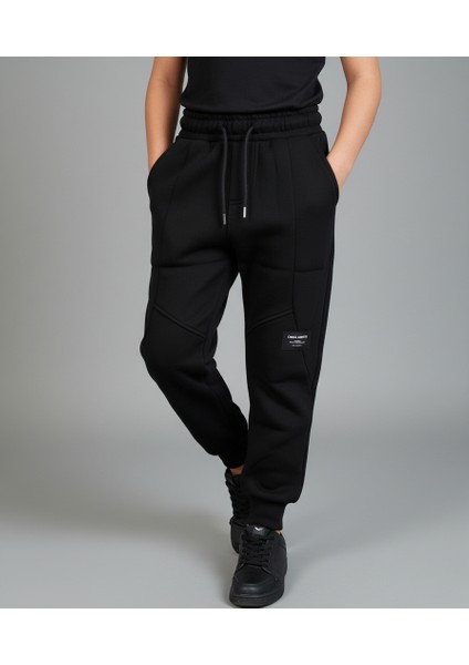 Paçası Lastikli Dikişli Erkek Çocuk Eşofman Altı