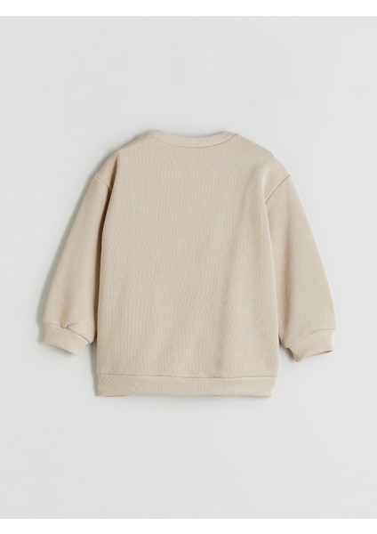 Yeni Sezon Bisiklet Yaka Erkek Çocuk Sweatshirt modelleri