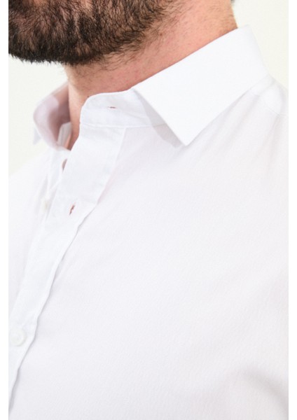 Desenli Slim Fit Uzun Kollu Erkek Gömlek fiyatları