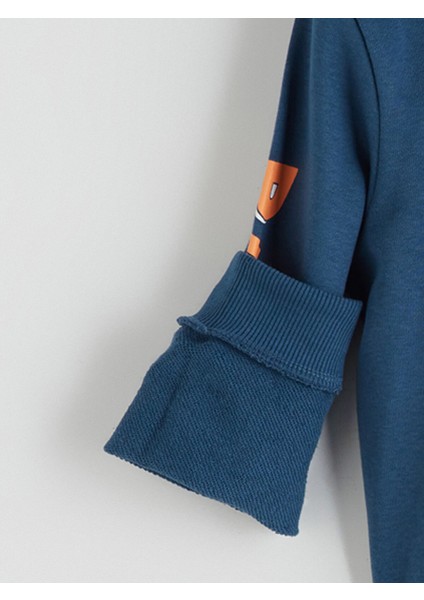Yeni Sezon Araba Baskılı Erkek Çocuk Sweatshirt modelleri