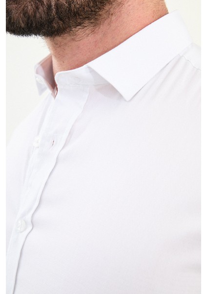 Desenli Slim Fit Uzun Kollu Erkek Gömlek fiyatları