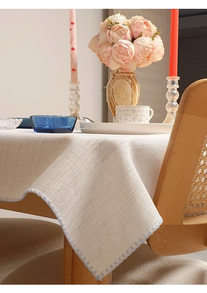 Etamin Işlemelik Masa Örtüsü fiyatları