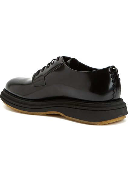 Victor Siyah Erkek Deri Ayakkabı modelleri