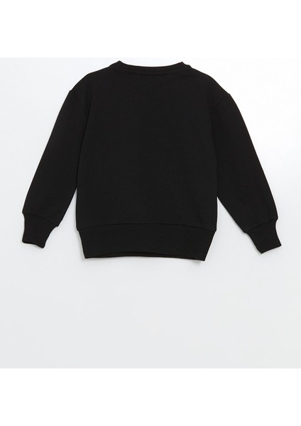 Yeni Sezon Bisiklet Yaka Baskılı Erkek Bebek Sweatshirt fiyatları