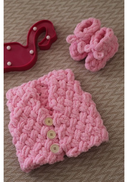 Puffy Bebek Yelek Patik Seti