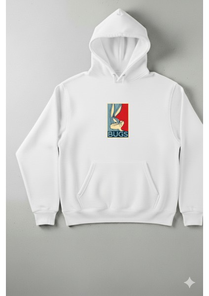 Bugs Bunny Baskılı Hoodie fiyatları