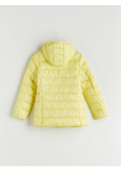 Yeni Sezon Kapüşonlu Kız Çocuk Şişme Mont fiyatları
