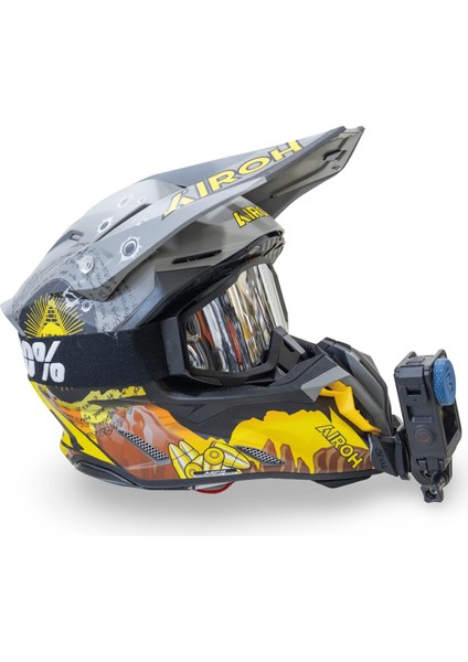 Airoh Twist 3 Kask Için Aksiyon Kamerası Kask Çene Bağlantı Aparatı Chin Mount indirimleri