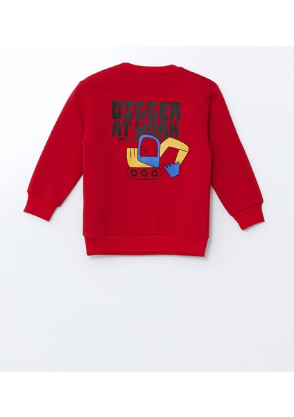 Yeni Sezon Bisiklet Yaka Baskılı Erkek Çocuk Sweatshirt fiyatları