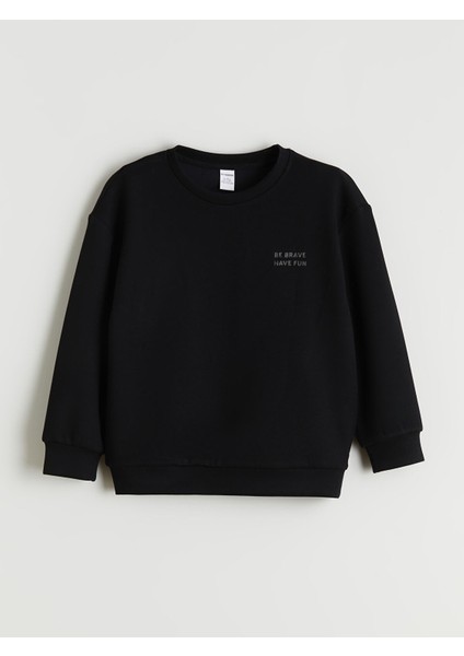 Yeni Sezon Bisiklet Yaka Erkek Çocuk Sweatshirt