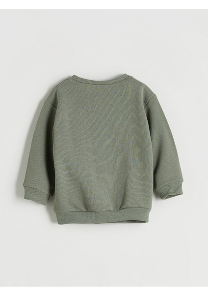 Yeni Sezon Bisiklet Yaka Erkek Çocuk Sweatshirt modelleri