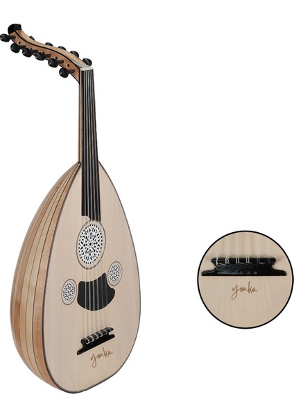 UD-10K Kelebek Ağacı Ud Abanoz Klavye El Yapımı Yüksek Kaliteli Ud modelleri