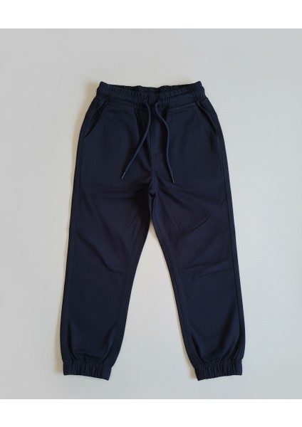 Erkek Çocuk Likralı Bel ve Paça Lastikli Keten Pantolon fiyatları