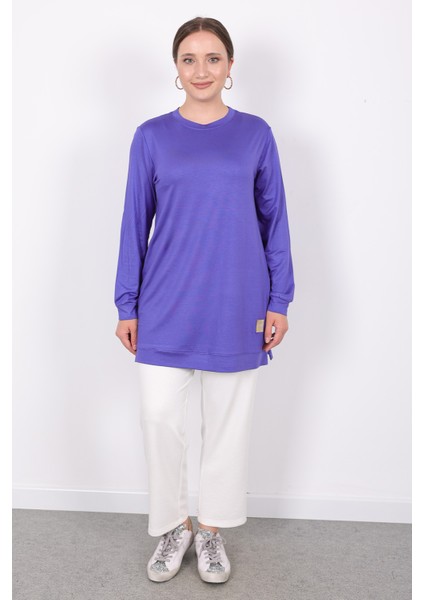 Yazlık Günlük Ince Penye Kumaş Kadın Tunik