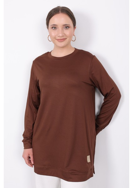 Yazlık Günlük Ince Penye Kumaş Kadın Tunik