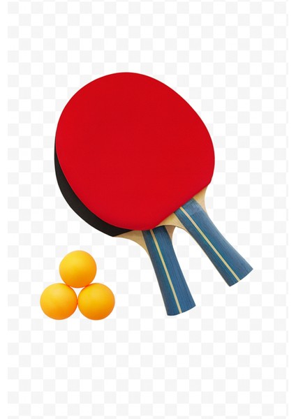 MSY-6101 Masa Tenisi Raketi (2 Raket + 3 Top)