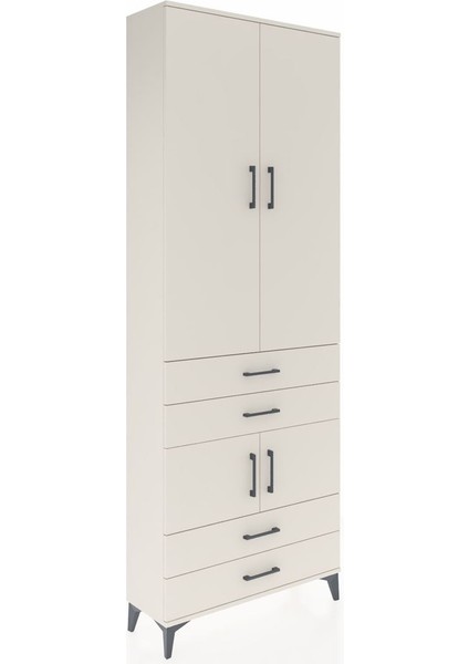 Arges Dolap 5 Raflı 4 Çekmeceli 4 Kapaklı 88X30X243 Aytaşı-Aytaşı fiyatları
