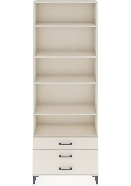 Arges Dolap 5 Raflı 3 Çekmeceli 88X30X243 Aytaşı-Aytaşı