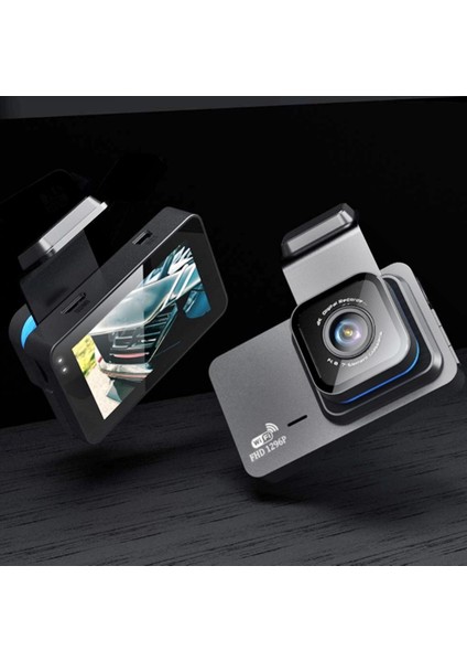 Araç Içi Kamera G Sensörlü 1296P Hd Çift Kamera Özelliği Wifi Araç Içi Kamera -Y11- fırsatları