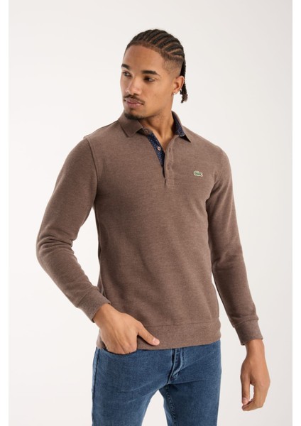 Polo Kahverengi Uzun Kol Regular Fit