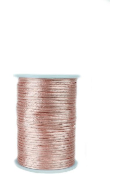 Floş Ip 2 mm Pudra Renk 1 Makara