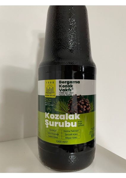 Bergama Vakfı Kozalak Şurubu 1000 ml modelleri