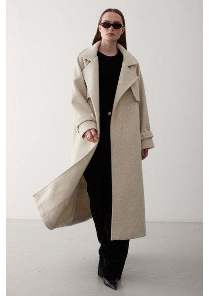 Ekru Vorkuta Kuşaklı Kaban - 407007 fiyatları