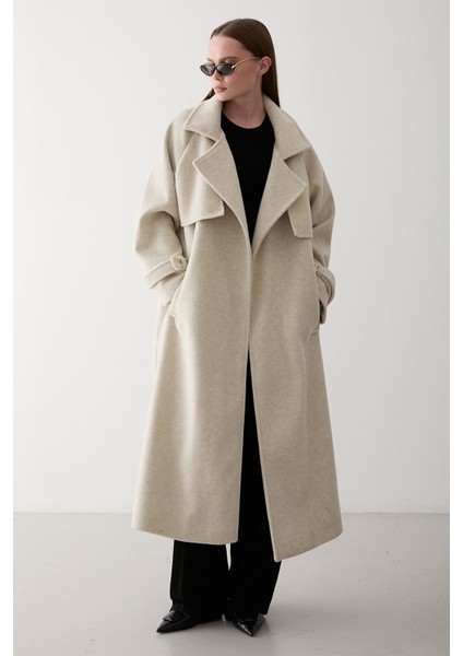 Ekru Vorkuta Kuşaklı Kaban - 407007 fırsatları