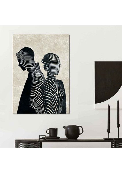 “ayrılık - Minimalist Modern Duvar Sanatı”
