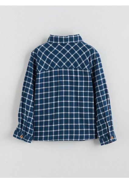 Yeni Sezon Ekose Uzun Kollu Gabardin Erkek Çocuk Gömlek fiyatları