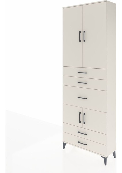 Arges Dolap 4 Raflı 5 Çekmeceli 4 Kapaklı 88X30X243 Aytaşı-Aytaşı modelleri