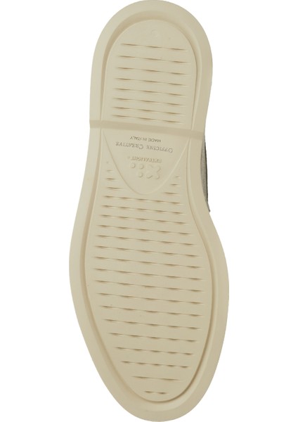 Gri Yeşil Erkek Deri Loafer indirimleri