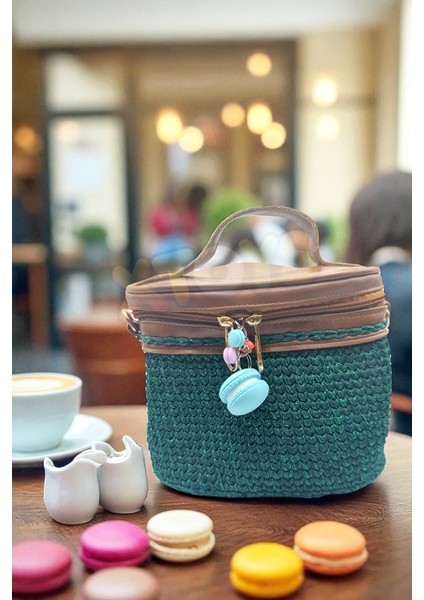 Clickaroon Macaron Anahtarlık, Tıklanabilir Çanta Charmı ve Sevgiliye Konsept Doğum Günü Hediyesi Oyuncak (Pembe) fırsatları