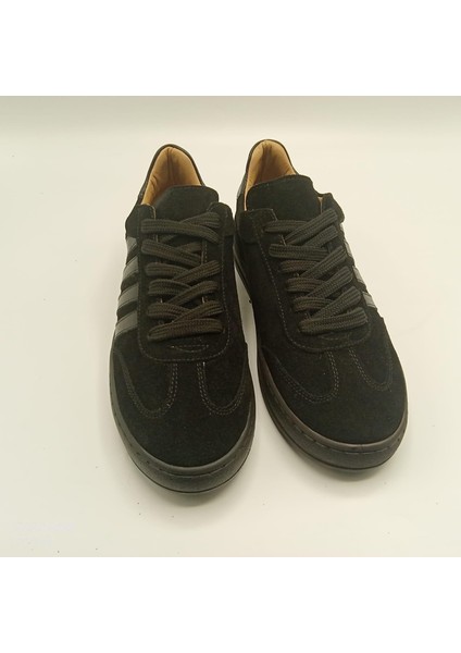 Elio Siyah Süet Kadın Sneaker – Gerçek Deri, Yeni Sezon Sonbahar/kış modelleri