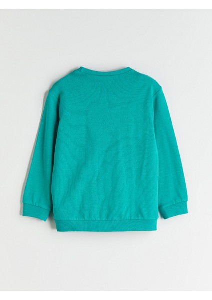Yeni Sezon Bisiklet Yaka Erkek Çocuk Sweatshirt modelleri