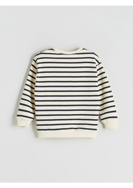 Yeni Sezon Bisiklet Yaka Erkek Çocuk Sweatshirt modelleri