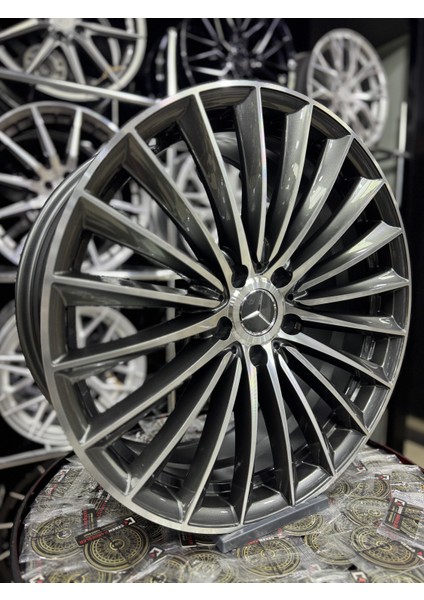 19'' 5X112 Mercedes S Class Gunmetal Machıned Jant Modeli