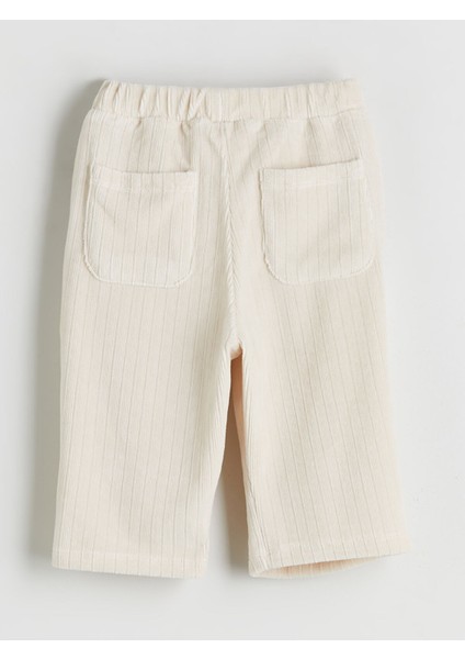 Yeni Sezon Beli Lastikli Kadife Erkek Bebek Pantolon modelleri