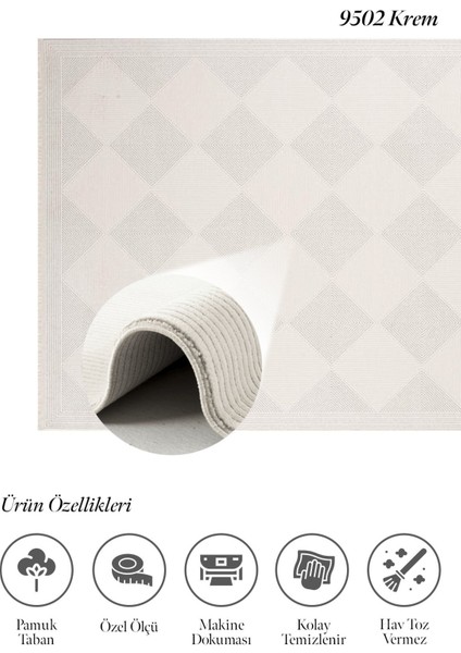 Leeds U. 9502 Yumuşak Tuşe Yüksek Ilmek Özel Ölçü Salon Antre Mutfak Halı Yolluk modelleri