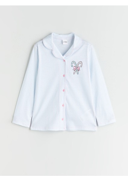 Yeni Sezon Gömlek Yaka Kız Çocuk Pijama Takımı indirimleri