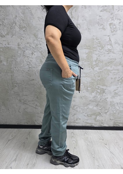 QKBYN-15000-BATTAL Beden Bayan Lastikli Pantolon fiyatları