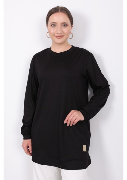 Yazlık Günlük Ince Penye Kumaş Kadın Tunik