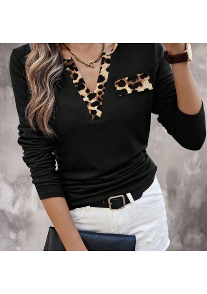 Mdb Kadın Uzun Kollu V Yakalı Kaşkorse Bluz fırsatları